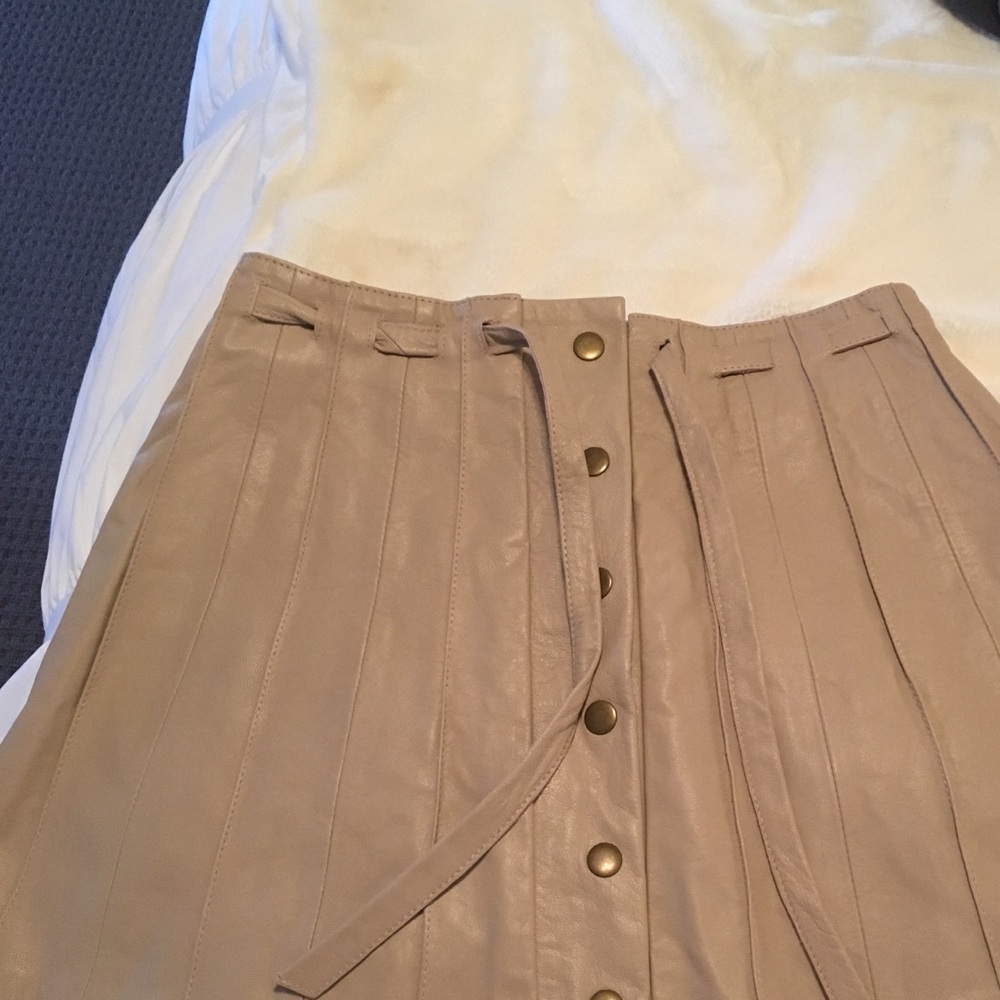 Free people mini skirt